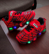 Buty Sportowe LED dla Dzieci | podświetlana podeszwa, styl superbohatera