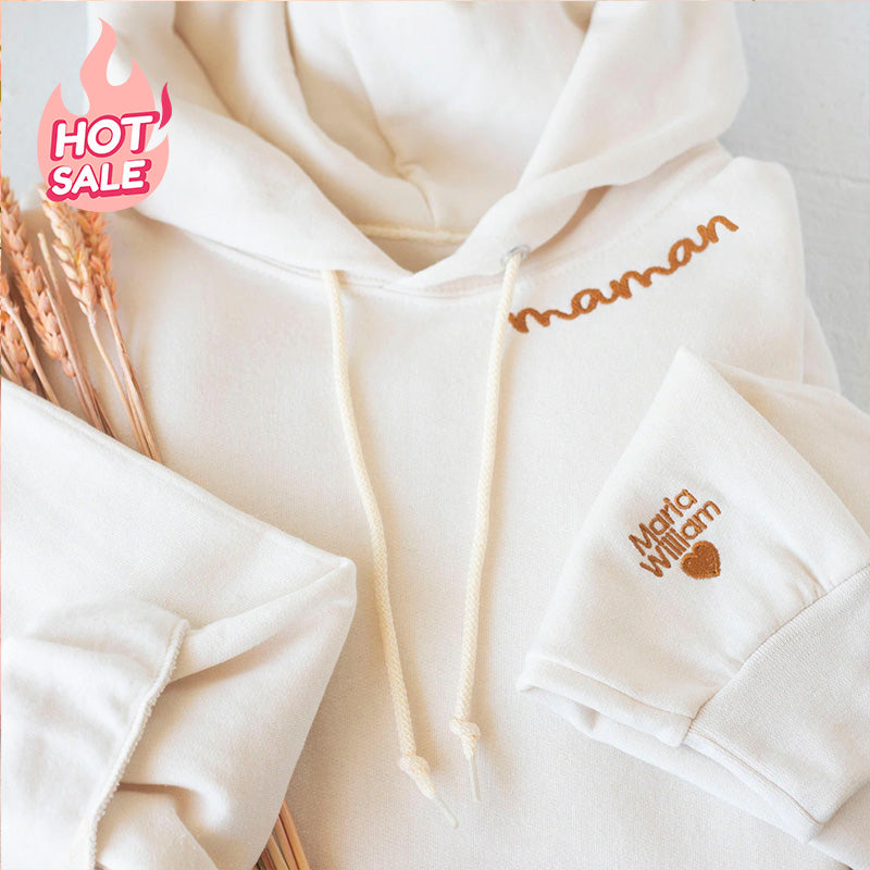 AmoraWear – bluza z haftem „MOM” | prezent dla mamy
