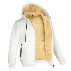 Bluza męska z podszewką teddy - miękka i ciepła