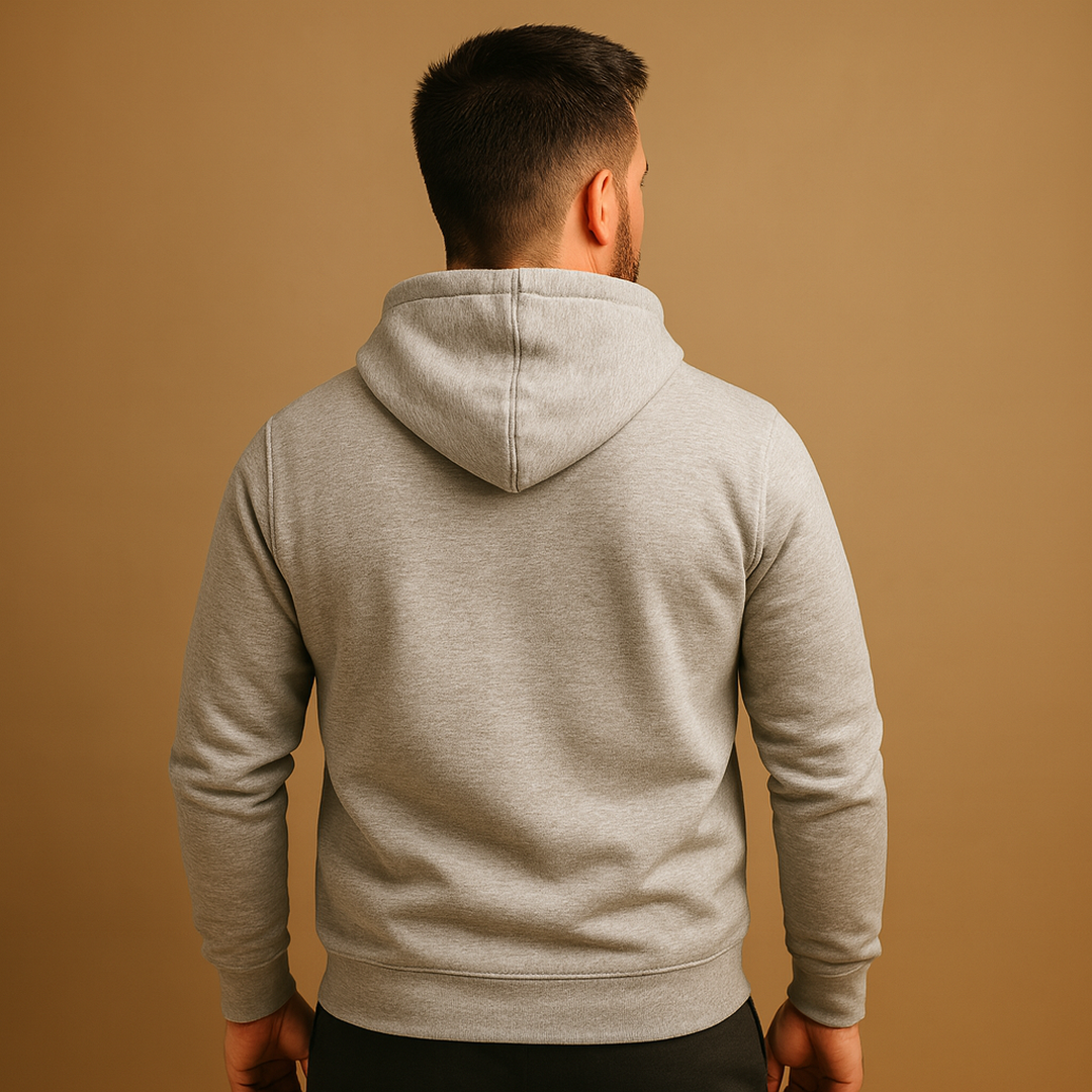 Bluza Typu Pullover Z Regulowanym Kapturem – Klasyczna Bluza
