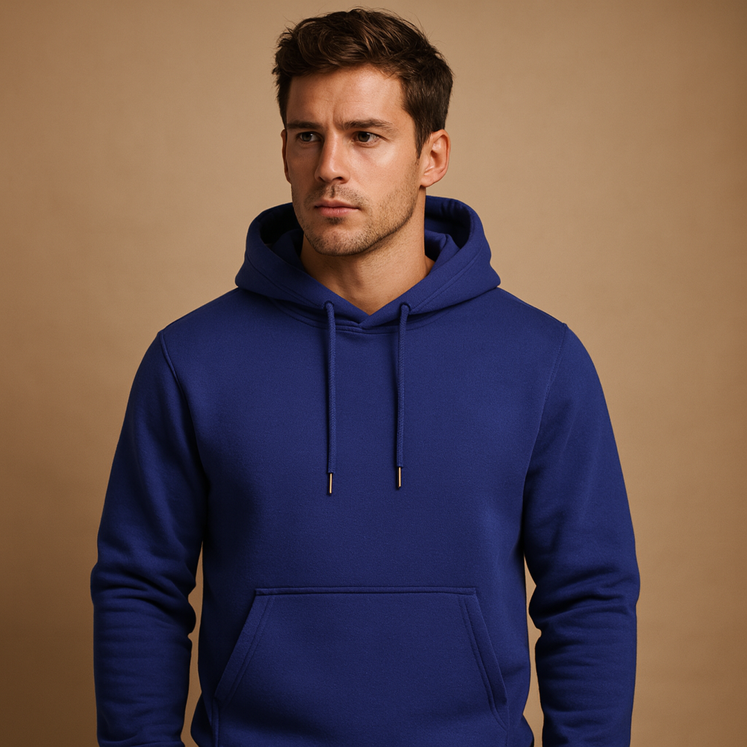 Bluza Typu Pullover Z Regulowanym Kapturem – Klasyczna Bluza