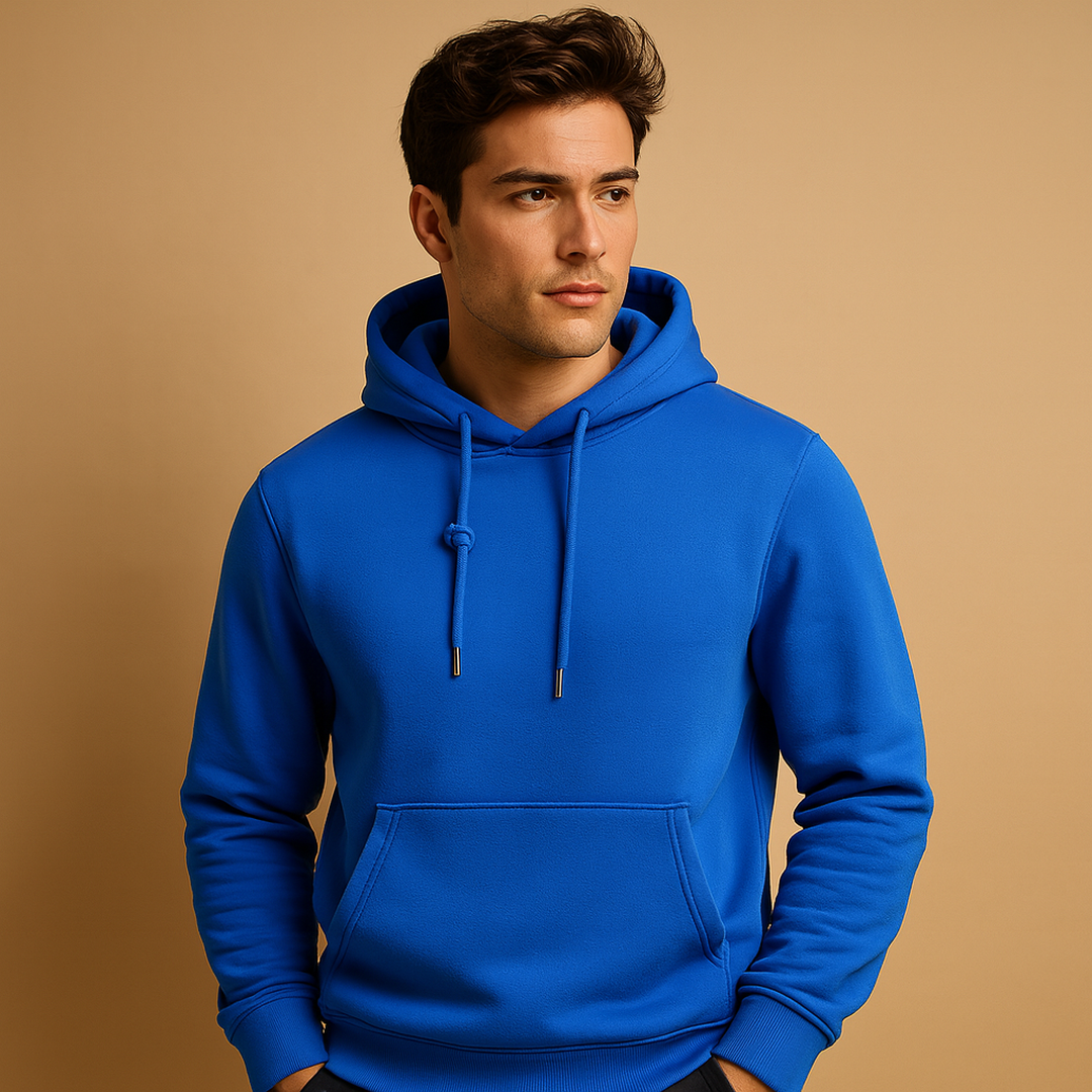 Bluza Typu Pullover Z Regulowanym Kapturem – Klasyczna Bluza