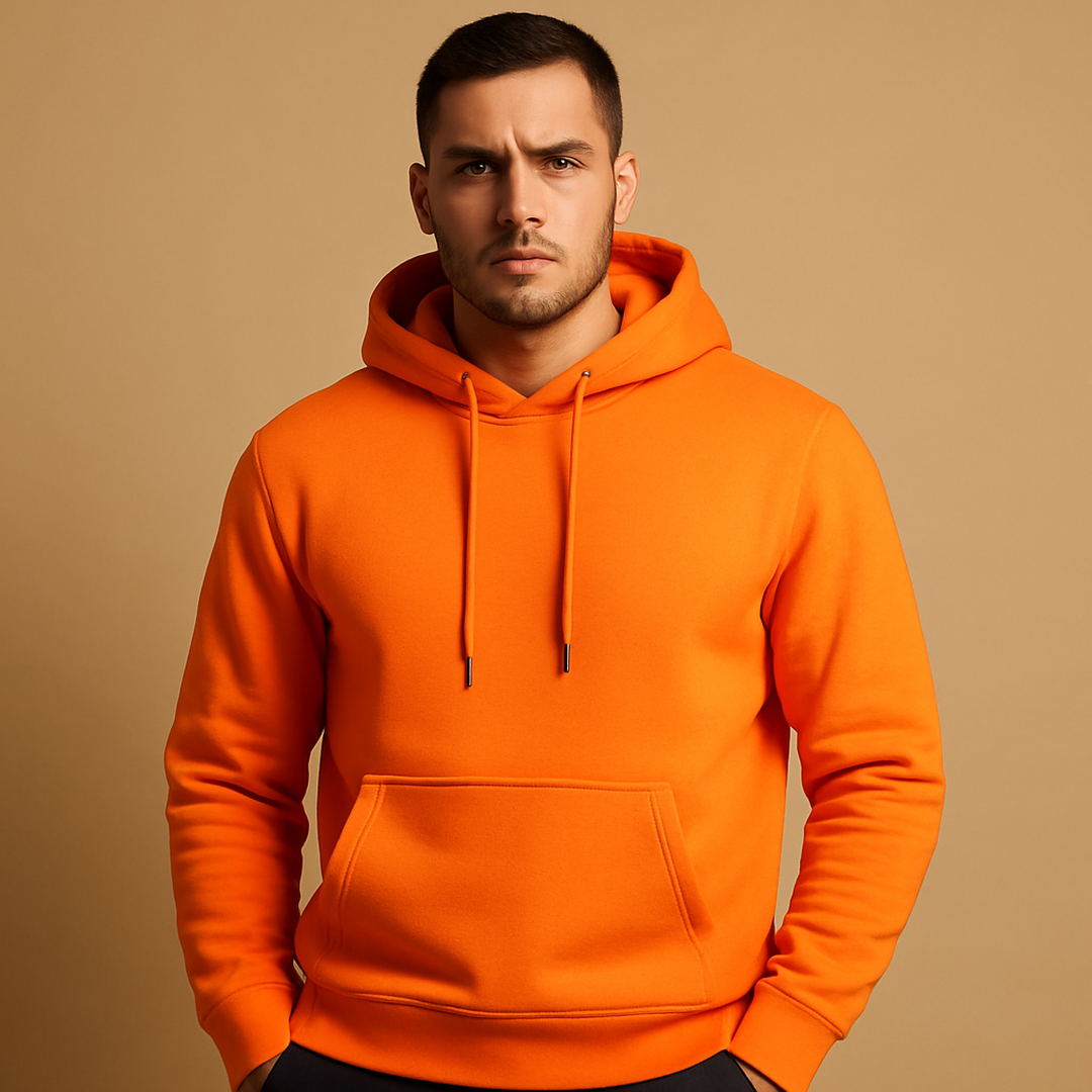 Bluza Typu Pullover Z Regulowanym Kapturem – Klasyczna Bluza