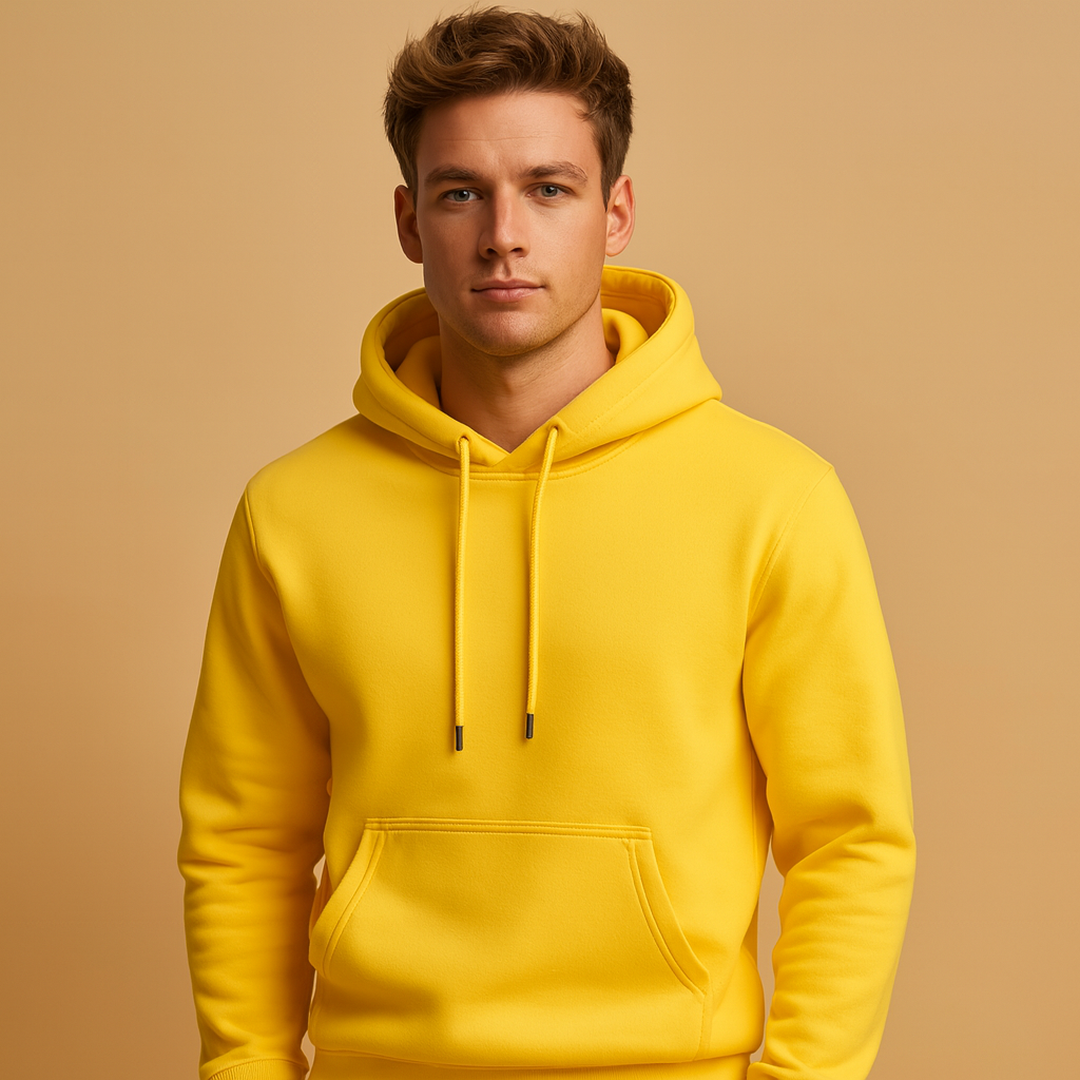 Bluza Typu Pullover Z Regulowanym Kapturem – Klasyczna Bluza
