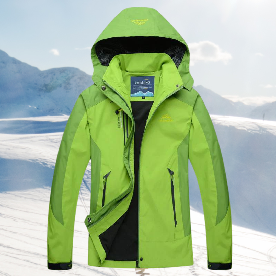 Casualowa damska kurtka outdoorowa z kapturem