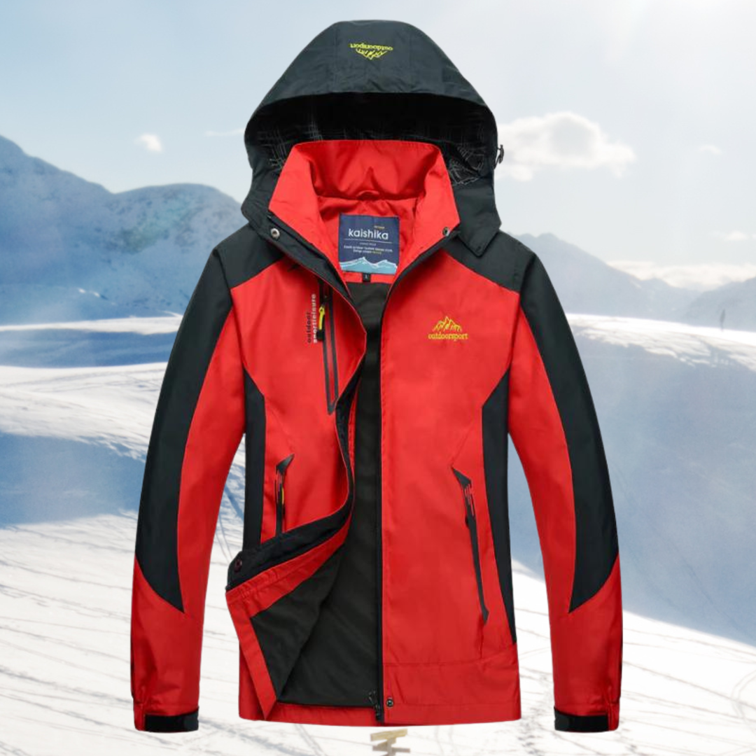 Casualowa damska kurtka outdoorowa z kapturem