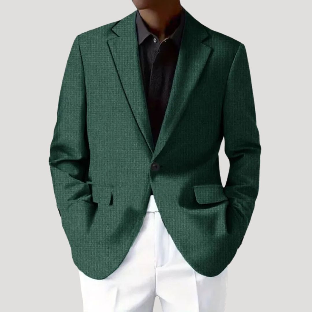 Casualowa męska marynarka – stylowy design