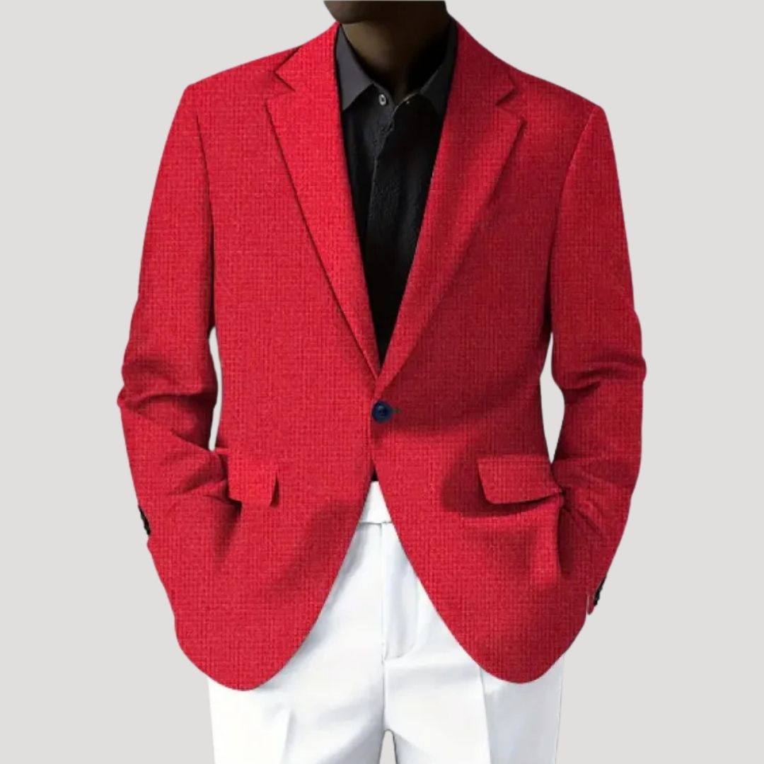Casualowa męska marynarka – stylowy design