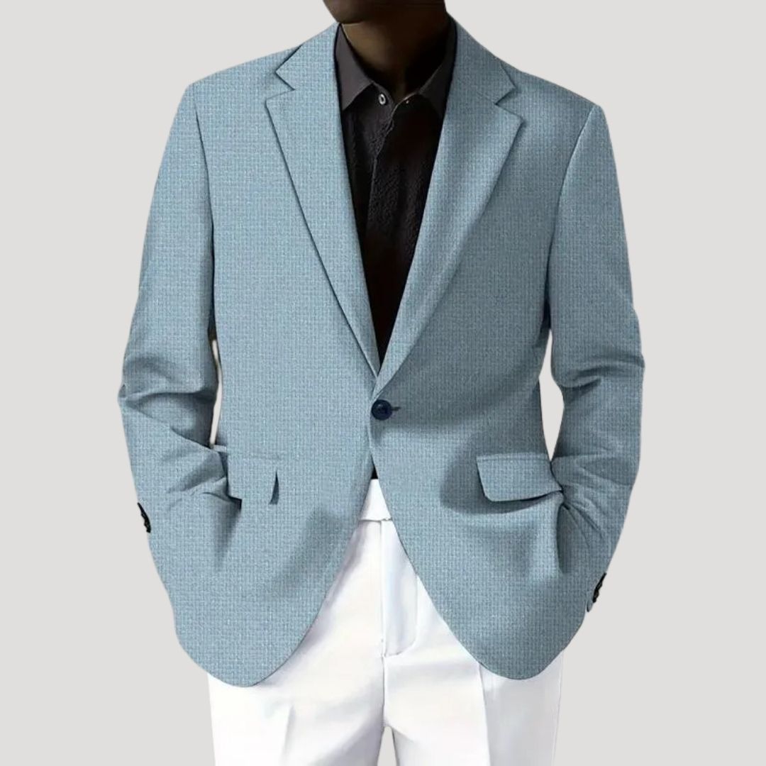 Casualowa męska marynarka – stylowy design
