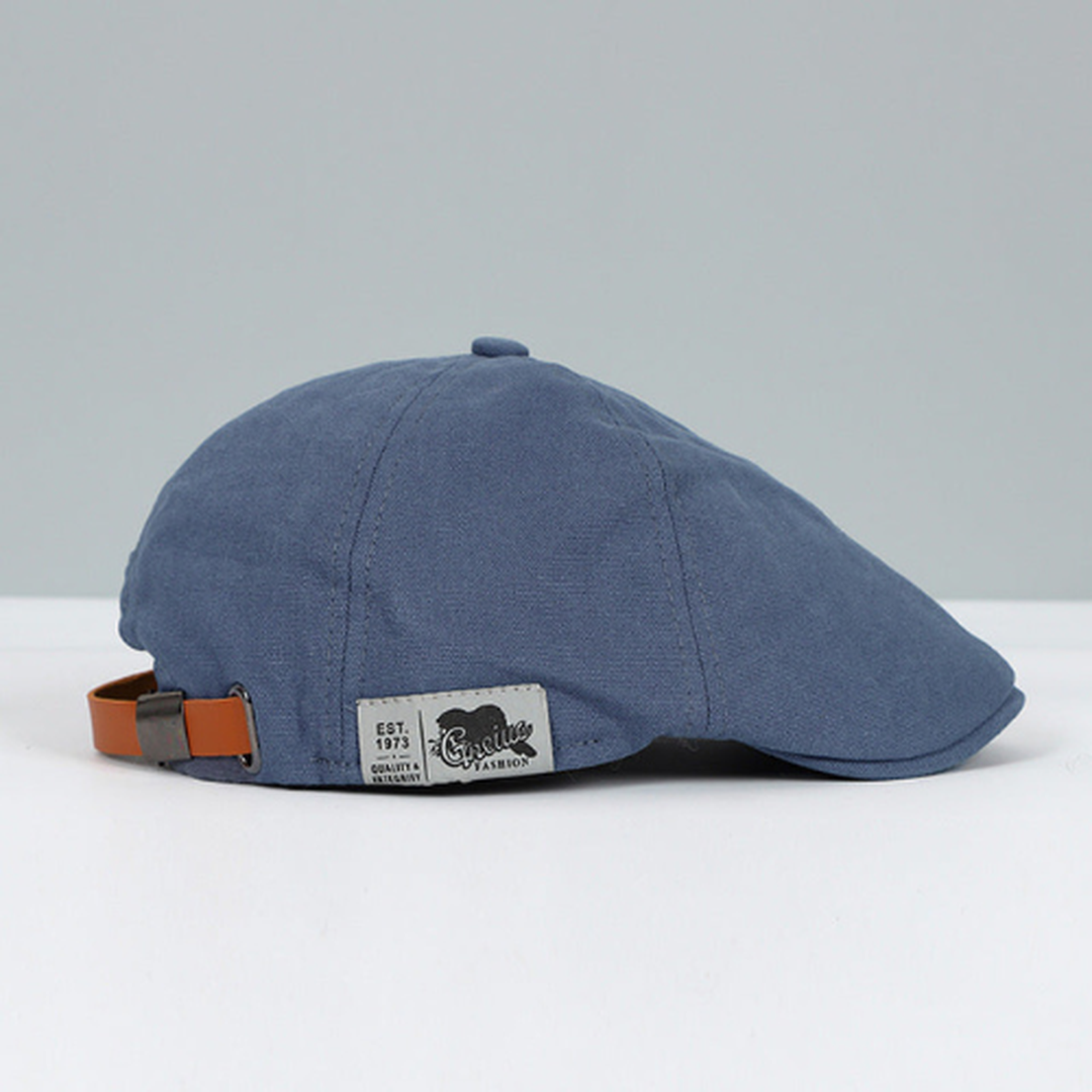 Casualowy męski beret z regulowanym dopasowaniem