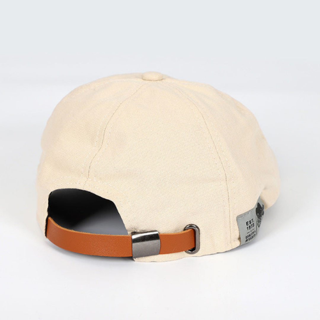 Casualowy męski beret z regulowanym dopasowaniem