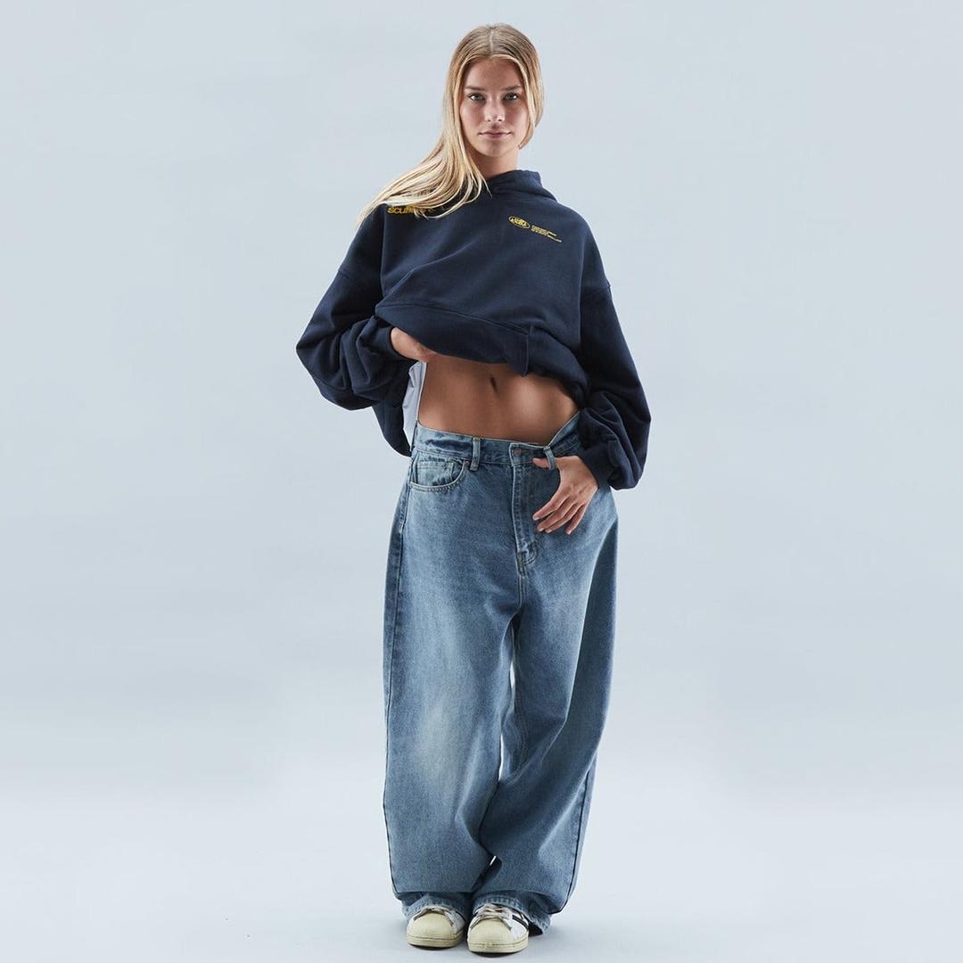 Damska Bluza Oversize Z Nadrukiem | Nowoczesna