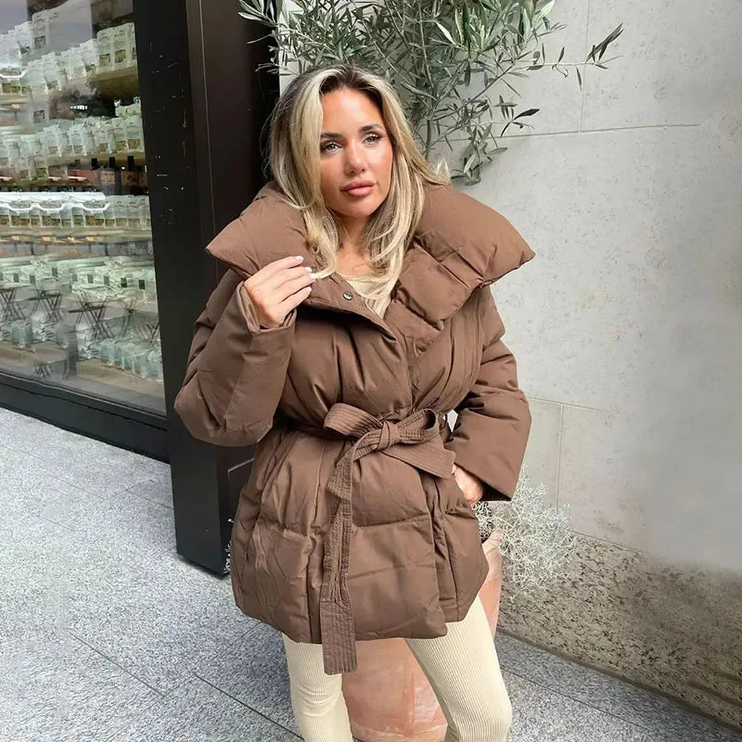 Damska Zimowa Kurtka Puchowa | Stylowa