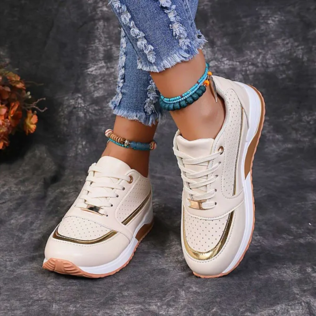 Damskie Codzienne Sneakersy | Sznurowane