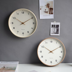Drewniany Zegar Ścienny – Skandynawski Design, Cichy Mechanizm