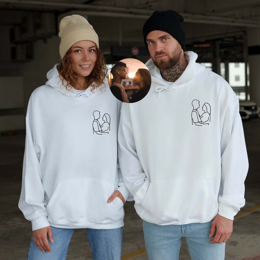 Haftiva – bluza z haftowanym zdjęciem | osobisty prezent