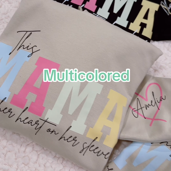 Imionella – bluza z haftowanymi imionami na rękawie