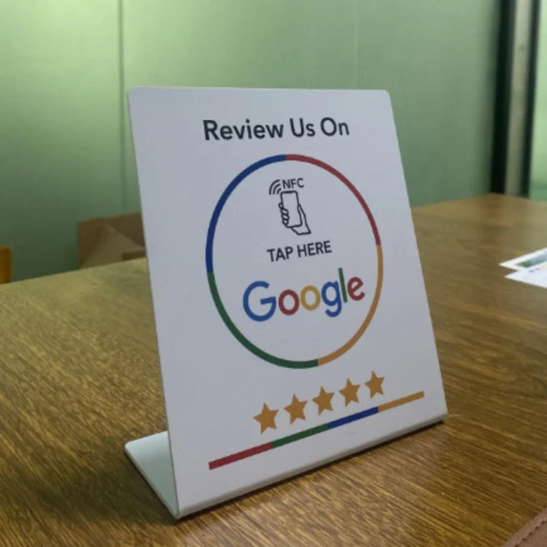 Karta recenzji Google Reviewboost zbieranie opinii